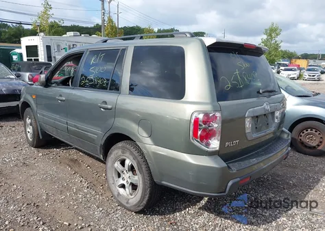 2008 Honda Pilot Ex from USA, damaged, VIN 5FNYF18488B026003